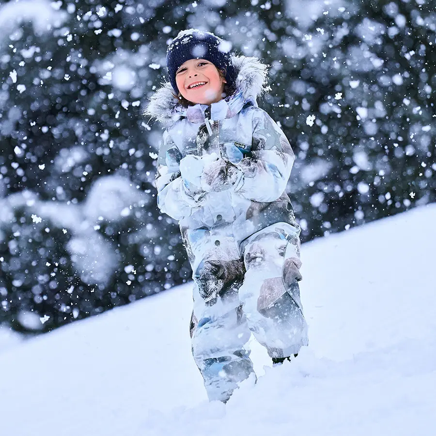 Комбинезон Molo Polaris Fur Bison бизон