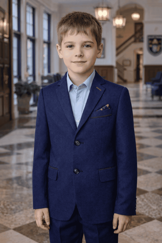 Пиджак для мальчика Тилли Стилли синий