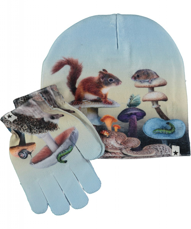Комплект: шапка+перчатки Kaya Fungi Forest