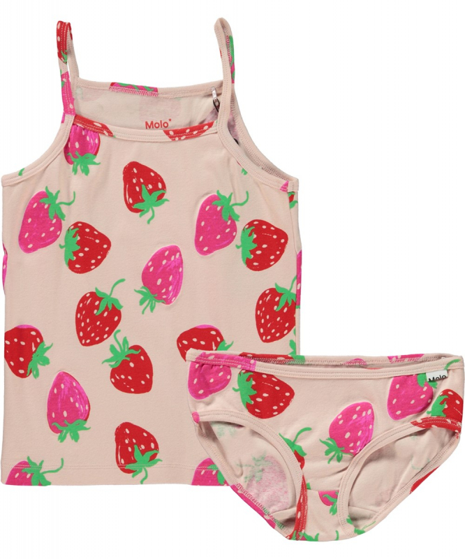 Комплект нижнего белья: топ+трусы Molo Strawberries Mini