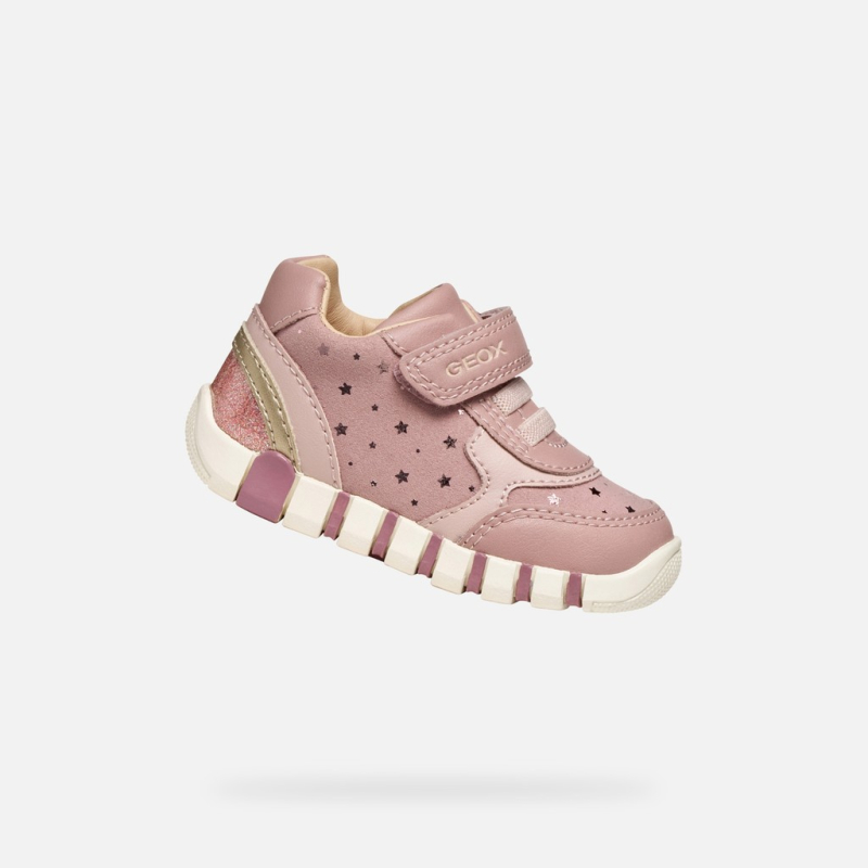 Кроссовки Geox IUPIDOO antique rose/platinu