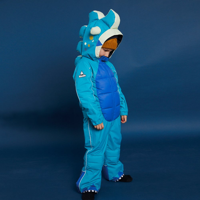 Комбинезон зимний WeeDo Monster blue