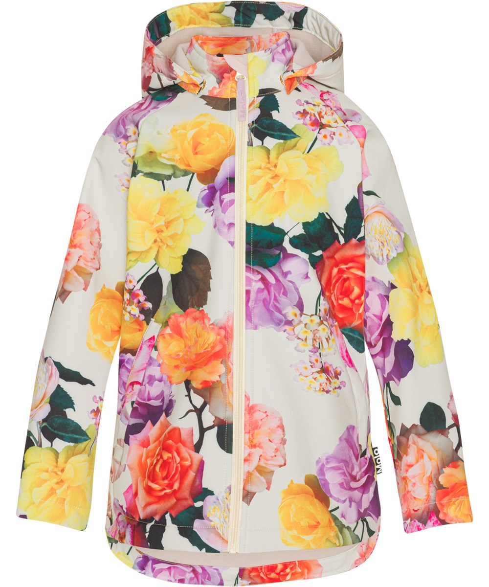 Куртка демисезонная Molo Softshell Hillary Rose Park Yellow