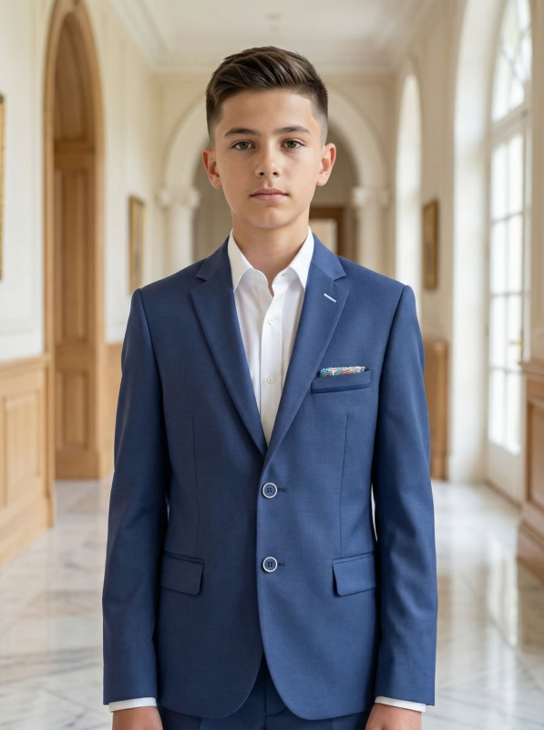 Пиджак для мальчика Тилли Стилли синий