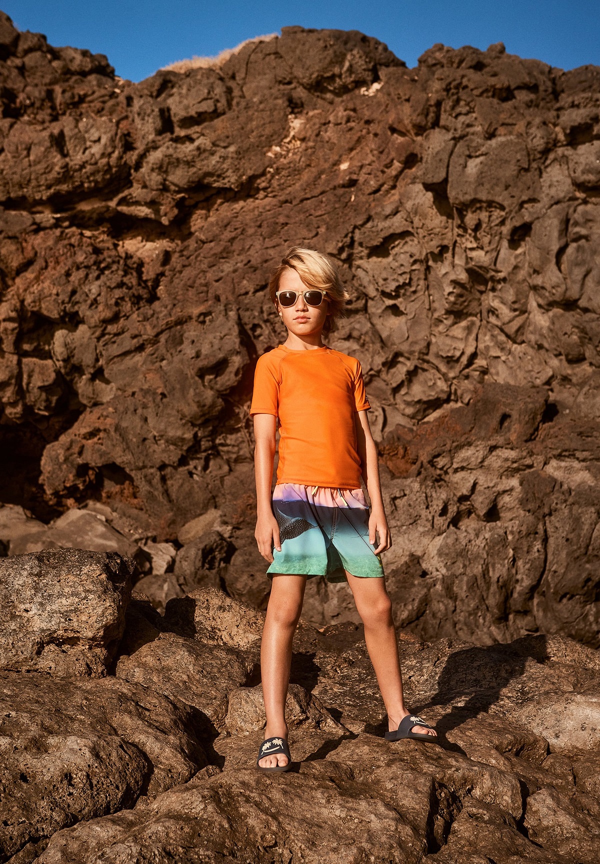 Футболка купальная Molo Neptune Sun Orange