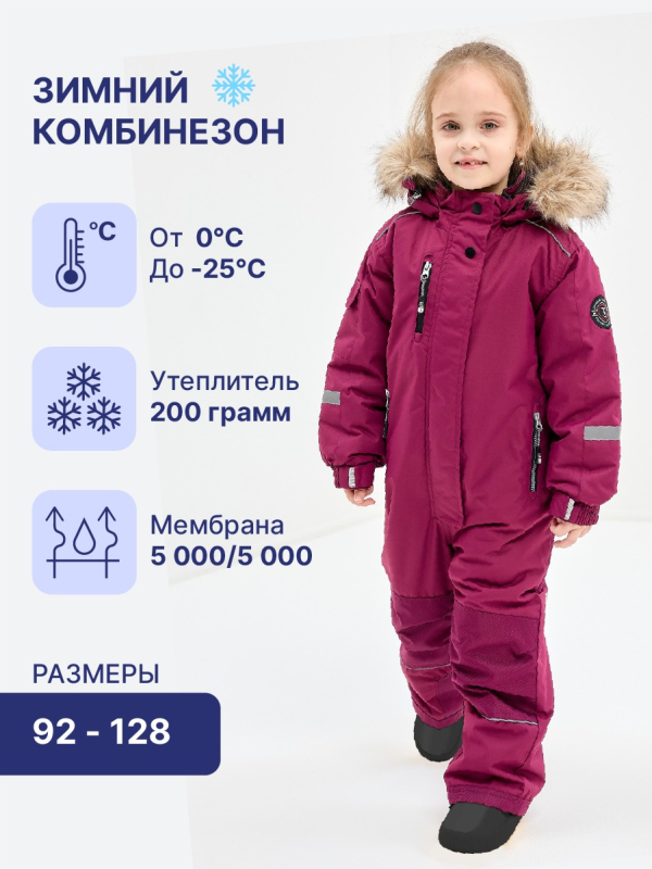 Комбинезон зимний Тилли Стилли Purple Potion